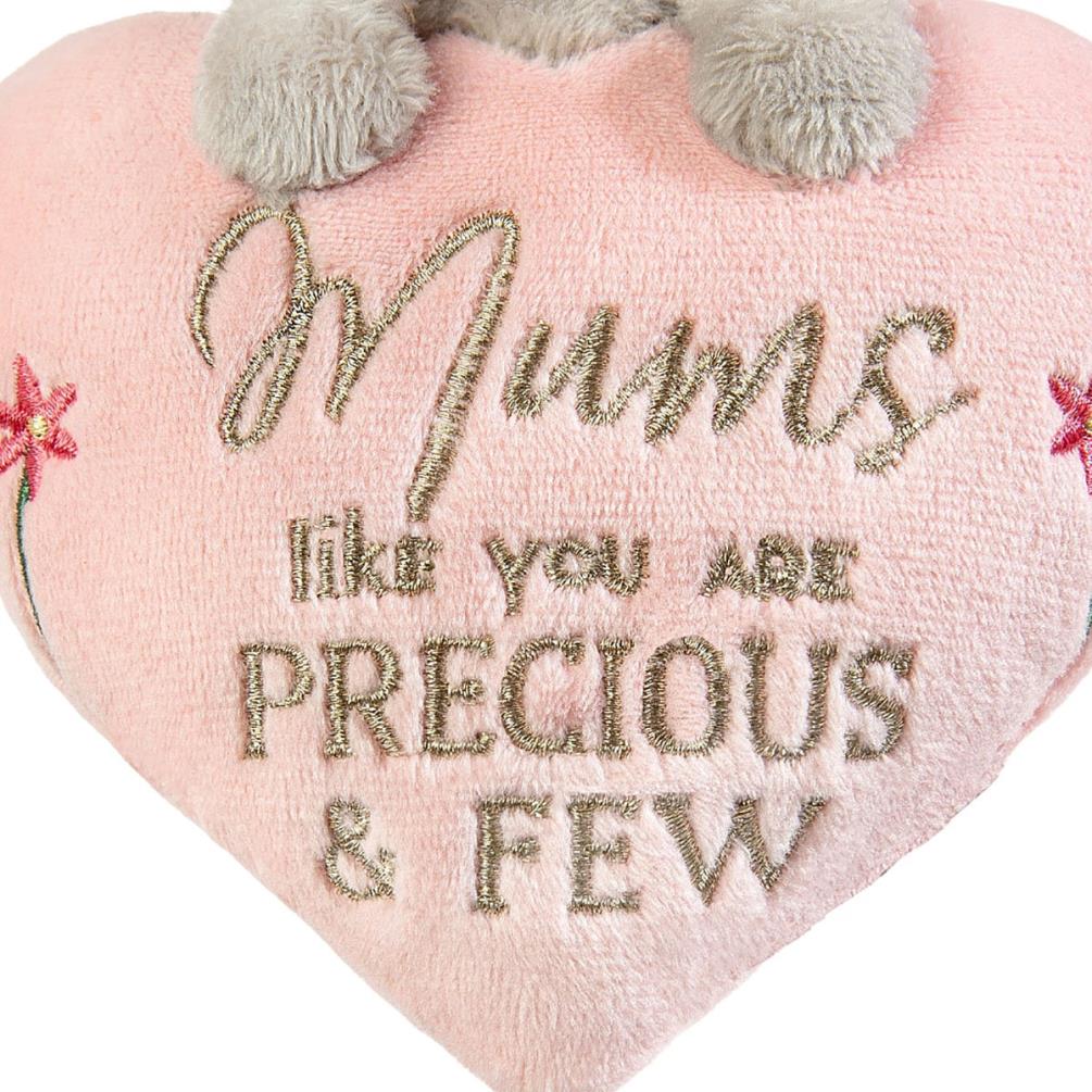 3" Mum Quote Hanging Heart Me to You Bear Extra Image 1